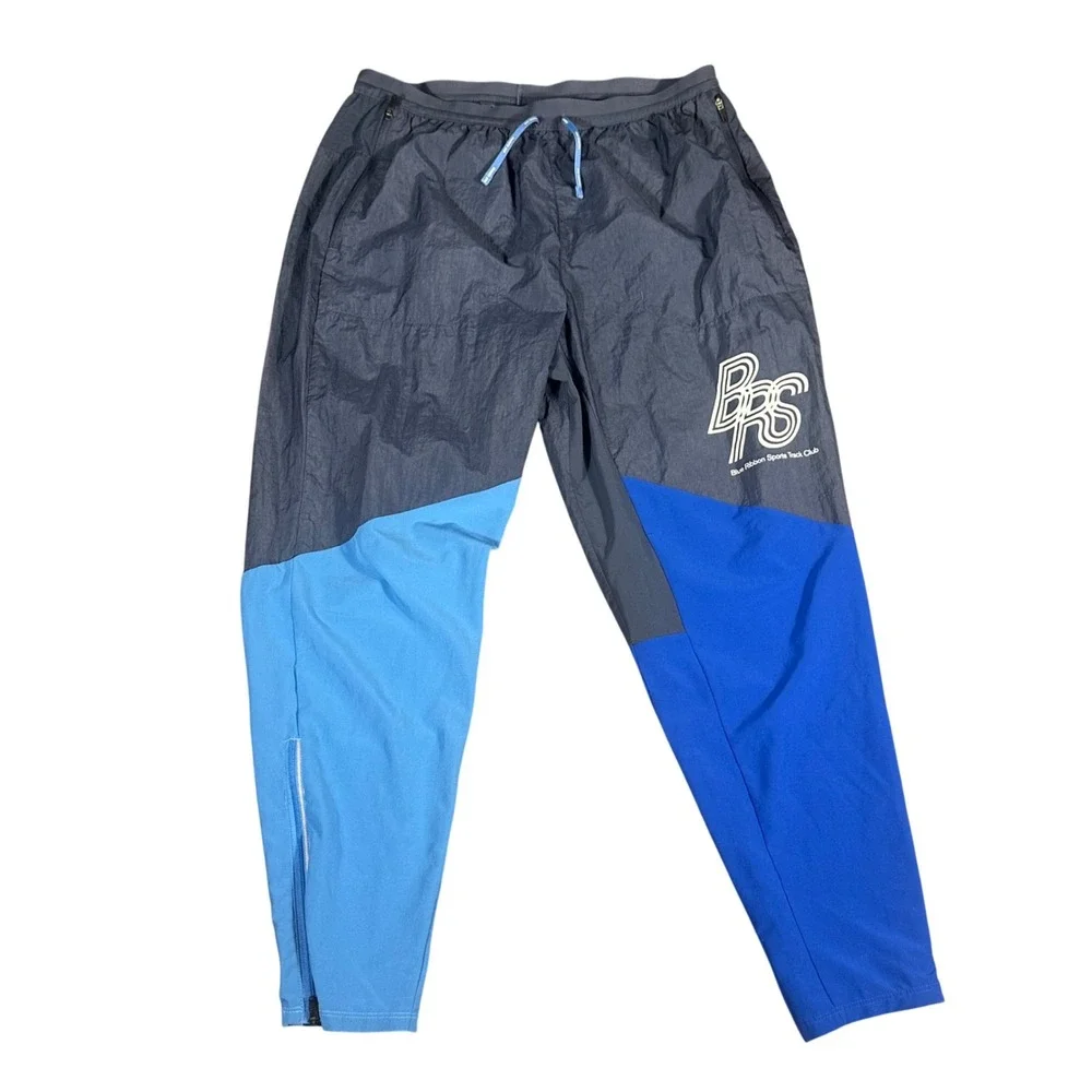 Nike Phenom Elite BRS Track Club Pants Mens Large Blue Dri-FIT Running Joggers